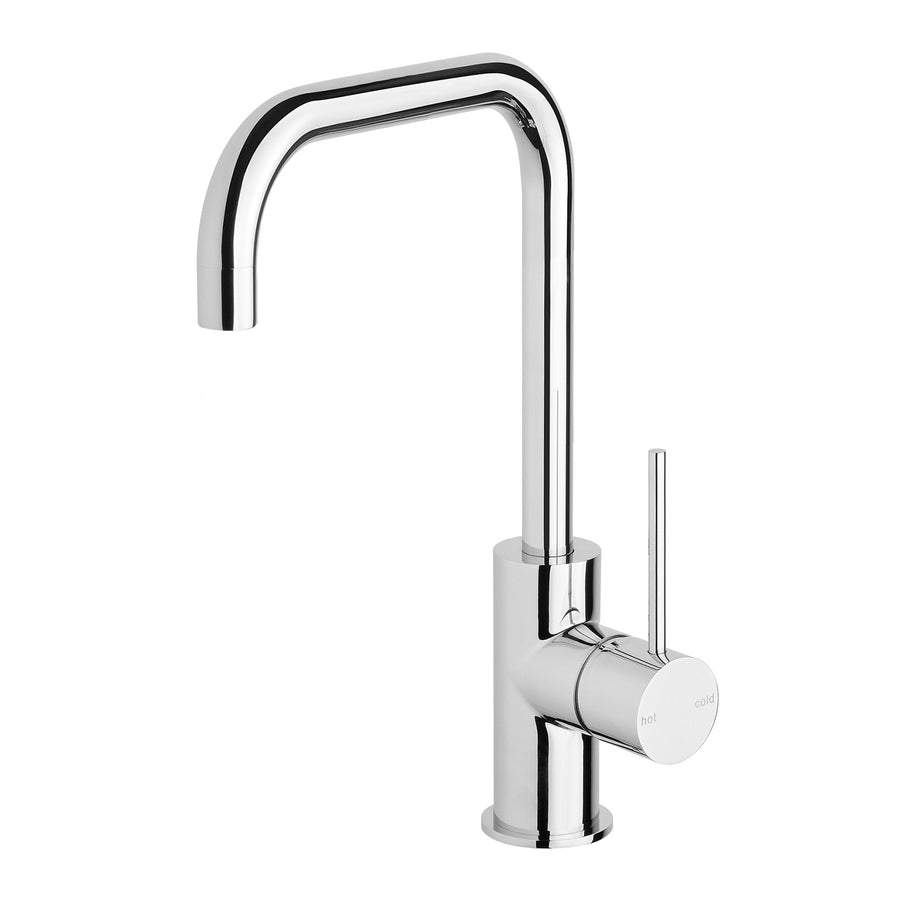 1 Vivid Slimline Sink Mixer 160mm Squareline, Mixers – Pilbara Bathroom Warehouse