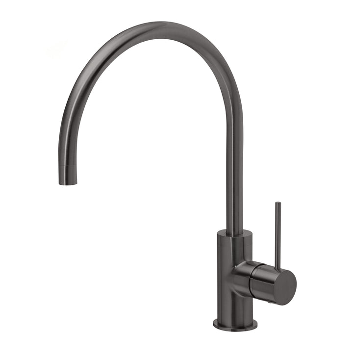 6 Vivid Slimline Sink Mixer 220mm Gooseneck, Mixers – Pilbara Bathroom Warehouse