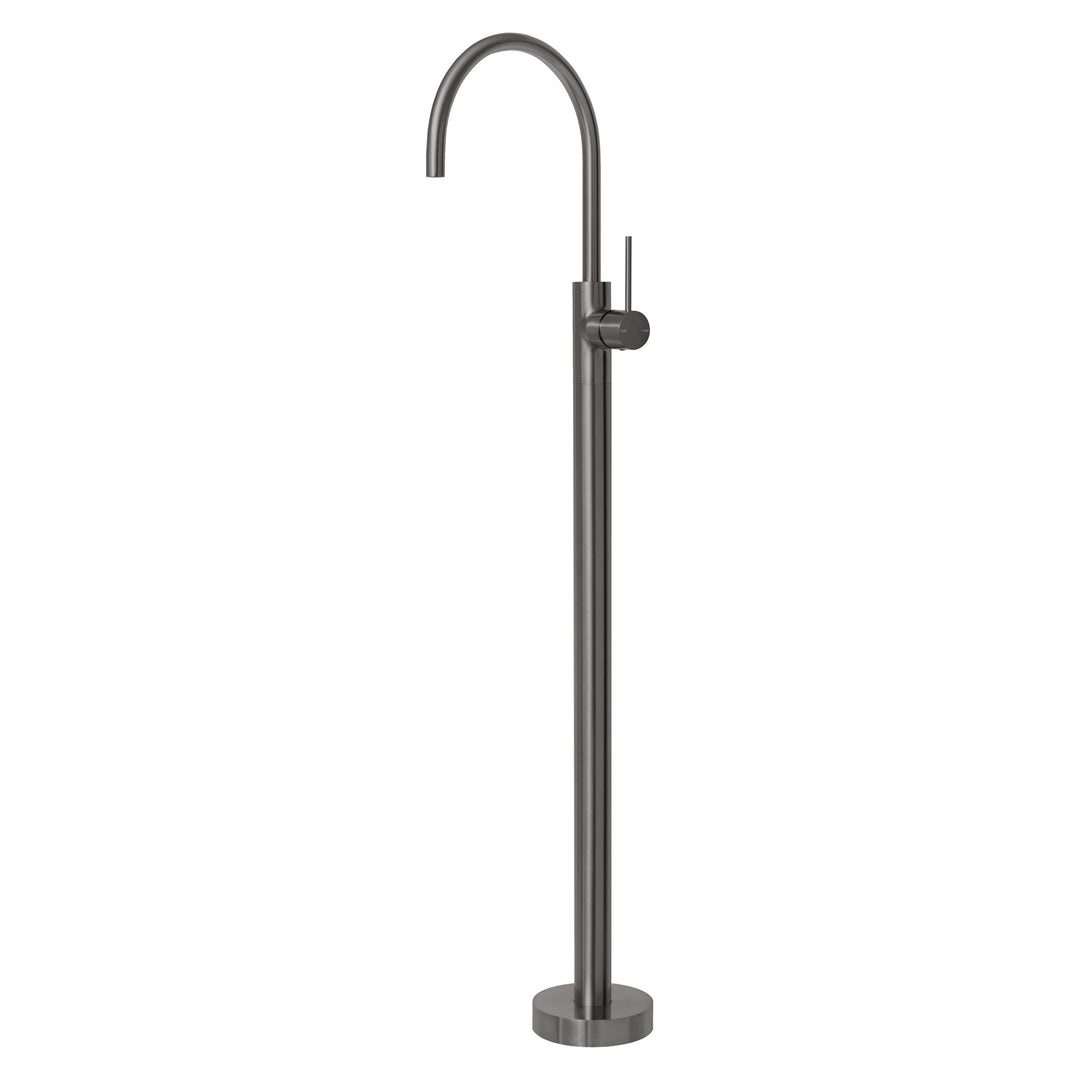 6 Vivid Slimline Floor Mounted Bath Mixer, Mixers – Pilbara Bathroom Warehouse