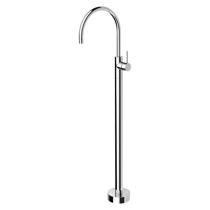 3 Vivid Slimline Floor Mounted Bath Mixer, Mixers – Pilbara Bathroom Warehouse