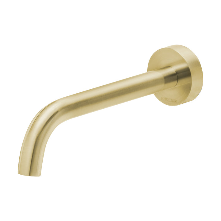 4 Vivid Slimline Wall Basin Outlet 180mm Curved, Outlets – Pilbara Bathroom Warehouse