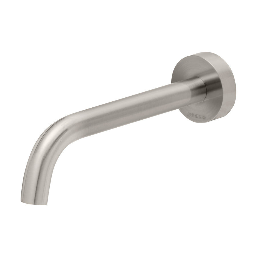 1 Vivid Slimline Wall Bath Outlet 180mm Curved, Outlets – Pilbara Bathroom Warehouse