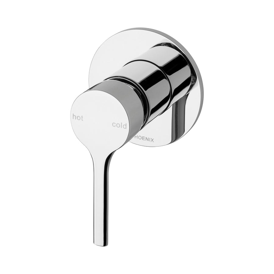 1 Vivid Slimline Oval SwitchMix Shower / Wall Mixer Fit-Off Kit , Mixers – Pilbara Bathroom Warehouse