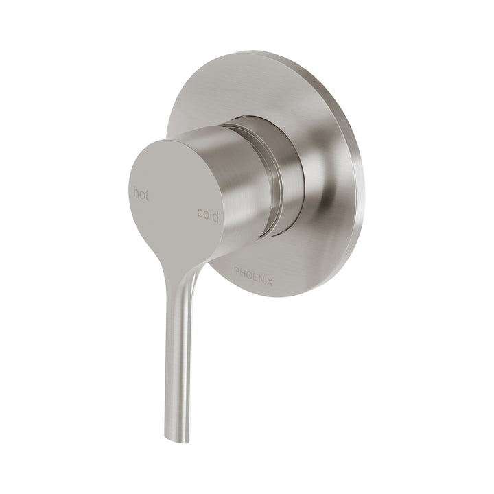 5 Vivid Slimline Oval SwitchMix Shower / Wall Mixer Fit-Off Kit , Mixers – Pilbara Bathroom Warehouse