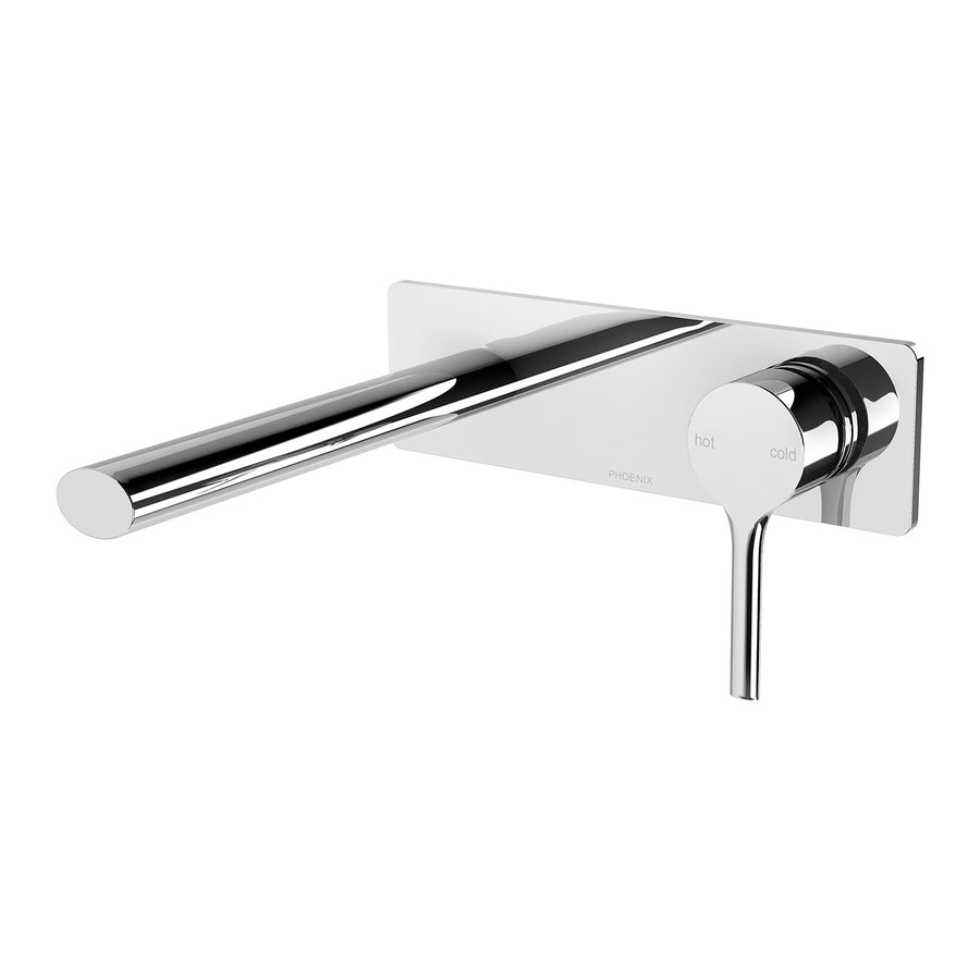 1 Vivid Slimline Oval SwitchMix Wall Basin / Bath Mixer Set 175mm , Mixers – Pilbara Bathroom Warehouse
