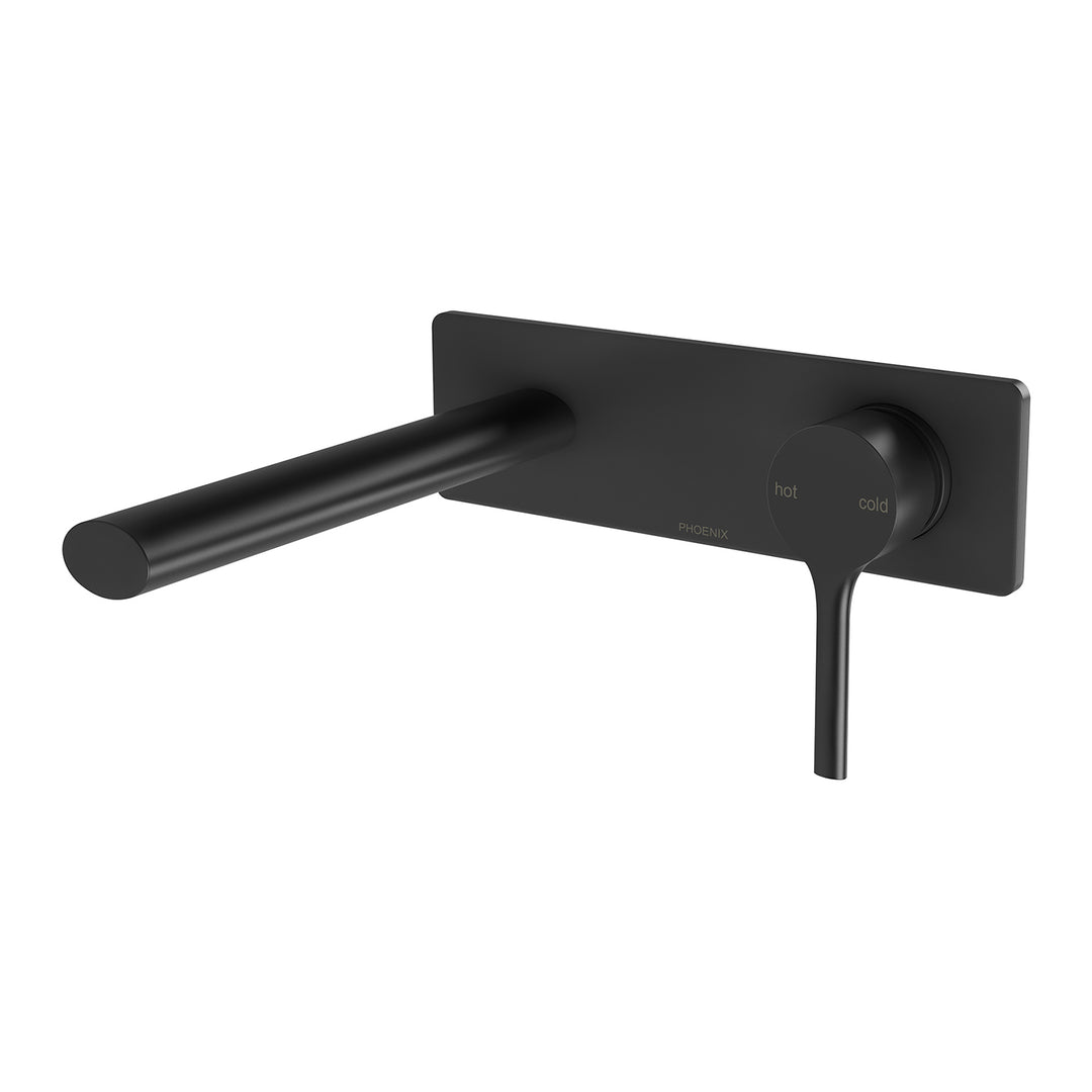 3 Vivid Slimline Oval SwitchMix Wall Basin / Bath Mixer Set 175mm , Mixers – Pilbara Bathroom Warehouse