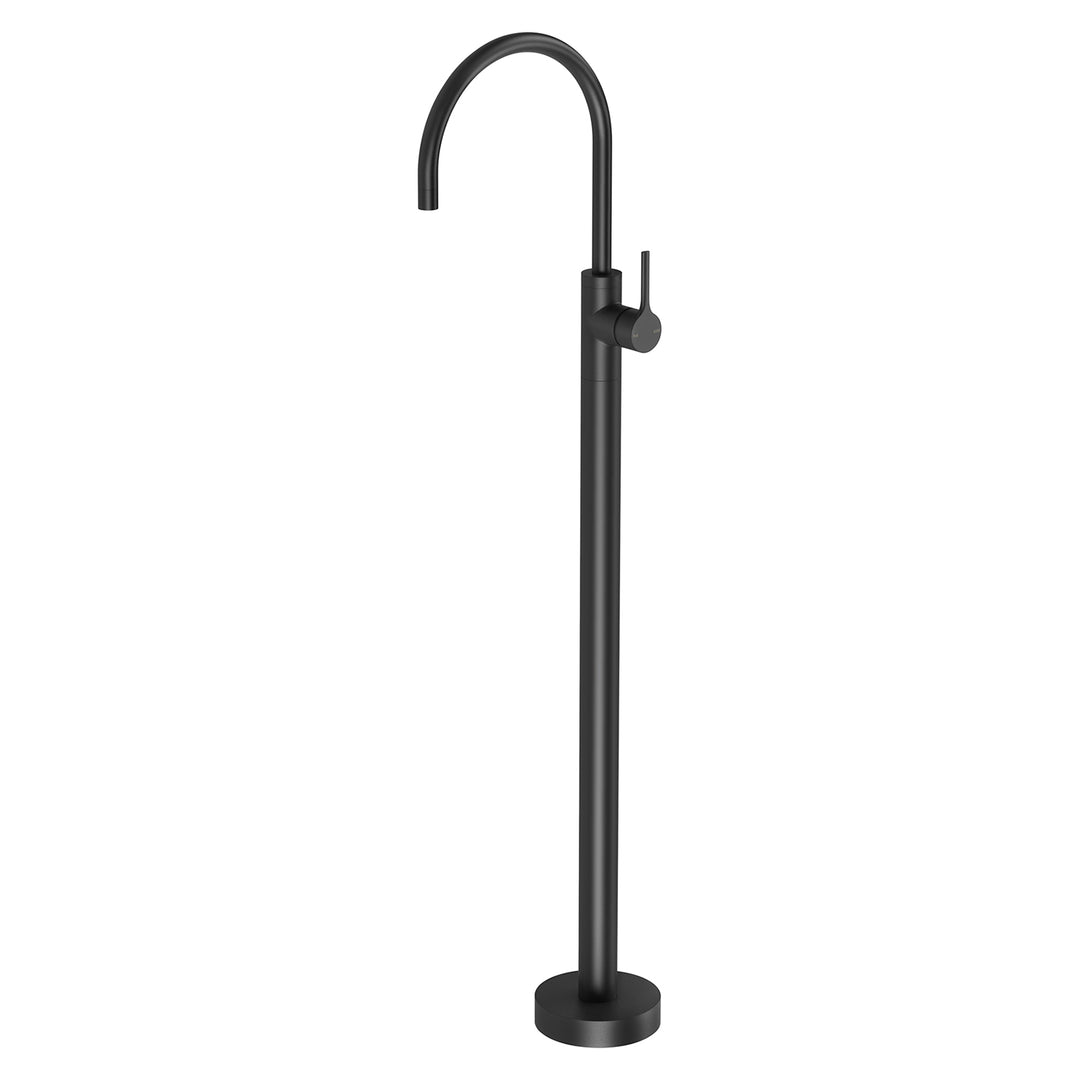 3 Vivid Slimline Oval Floor Mounted Bath Mixer, Mixers – Pilbara Bathroom Warehouse