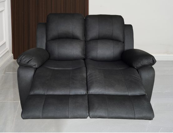 Valor 2 Seater Manual Recliner Brown Technology Fabric