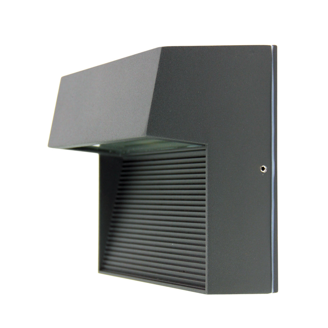 Vargo Square Graphite LED 6W Outdoor Sconce - IP54