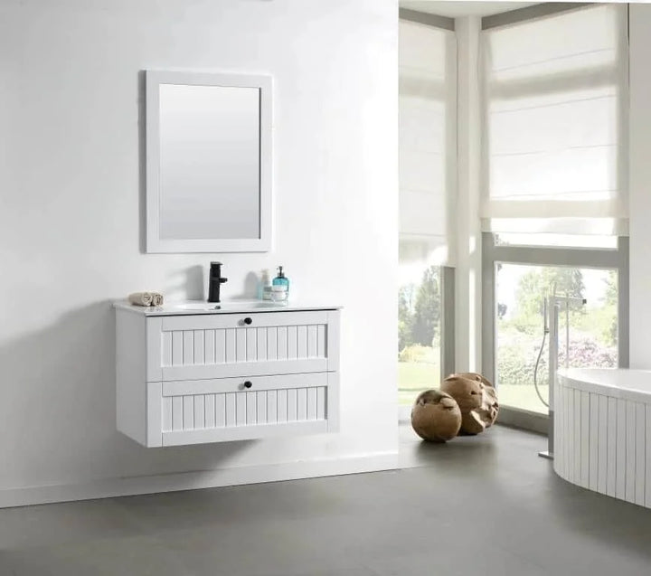 Venetian 900 Matte White – Wall Hung