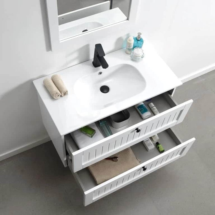 Venetian 900 Matte White – Wall Hung