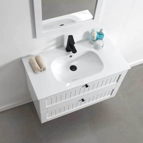 Venetian 900 Matte White – Wall Hung