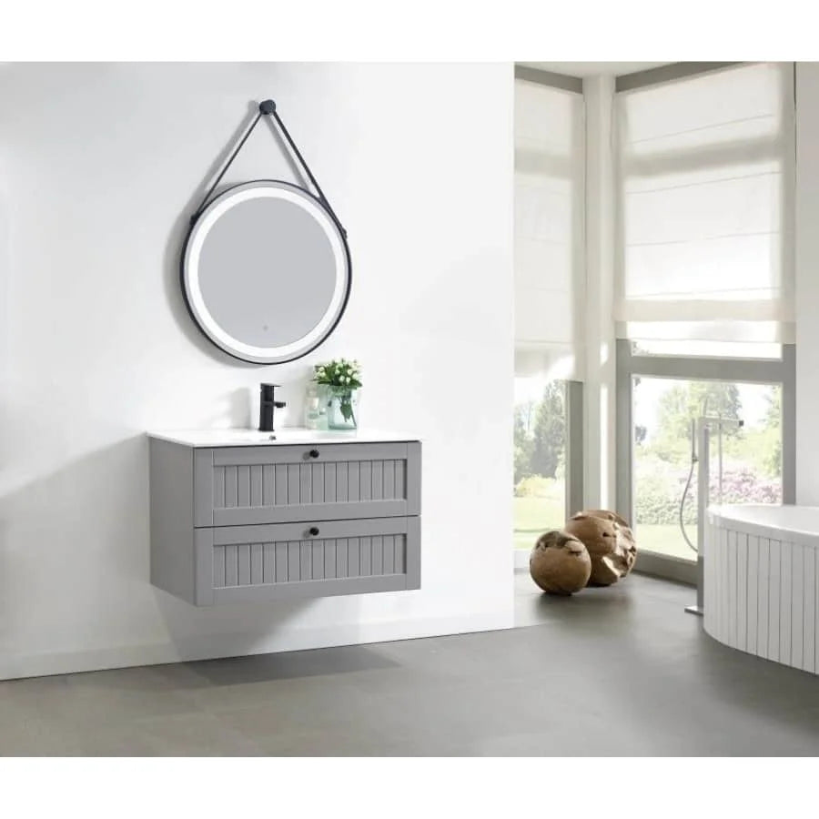 Venetian 900 Matte Grey – Wall Hung Vanity – Pilbara Bathroom Warehouse