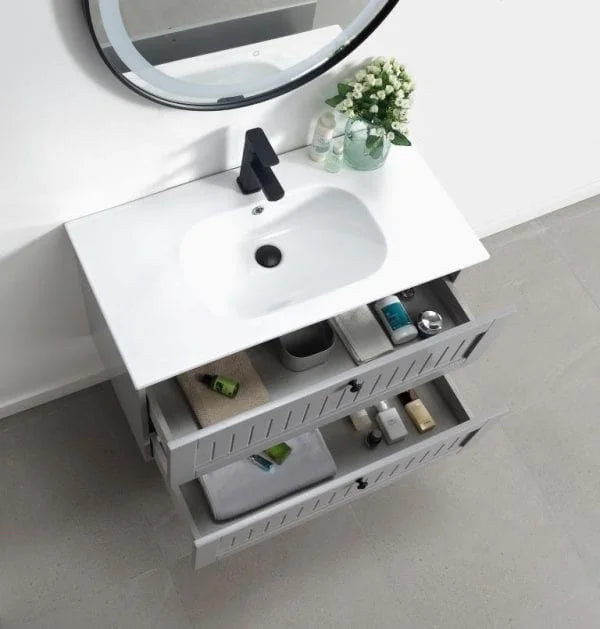Venetian 900 Matte Grey – Wall Hung Vanity