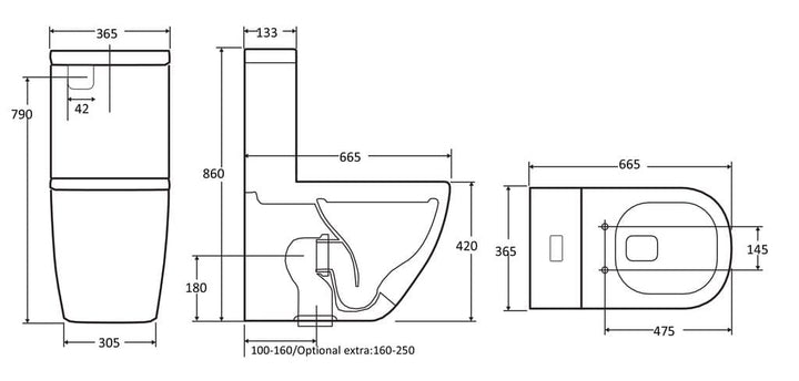 Vibe – Toilet Suite – Toilet