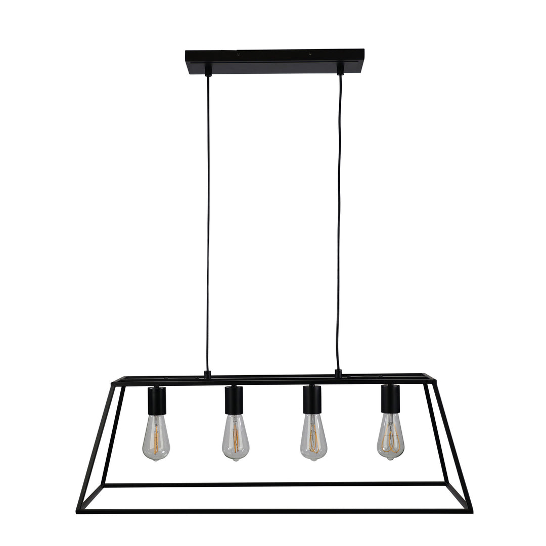 WAINSCOTT.4 Hamptons Style Classic Pendant – Adjustable Metal Frame