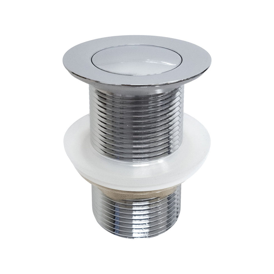 Flush Pop-Up Waste 32mm Chrome – Minimalist Basin Waste – Pilbara Bathroom Warehouse Perth and regional Western Australia