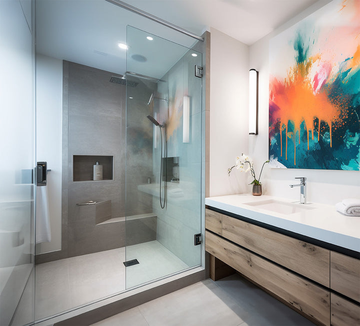 Walk-In Glass Shower Door