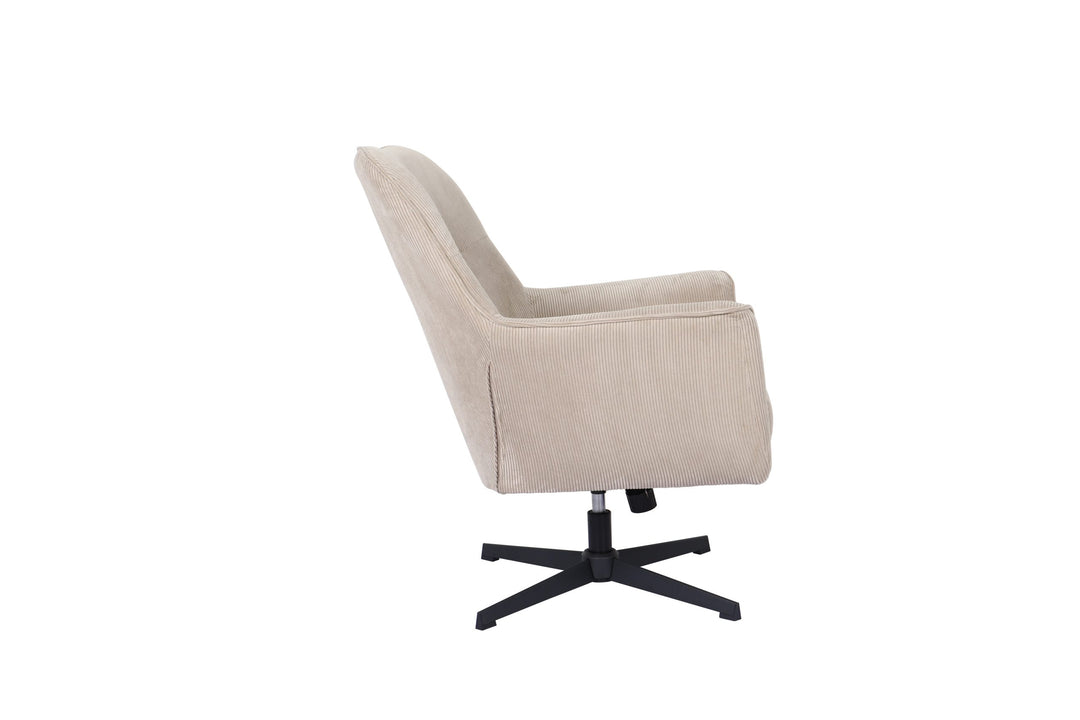 Wentworth Swivel Chair Corduroy Fabric