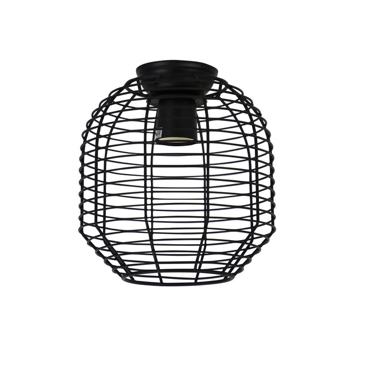 Wire Retro Industrial DIY Shade in White & Black