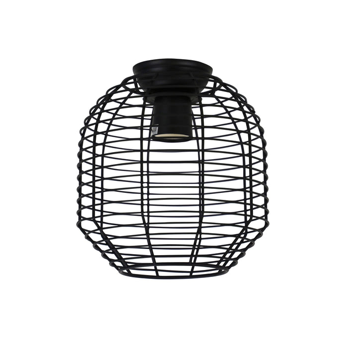 Wire Retro Industrial DIY Shade in White & Black