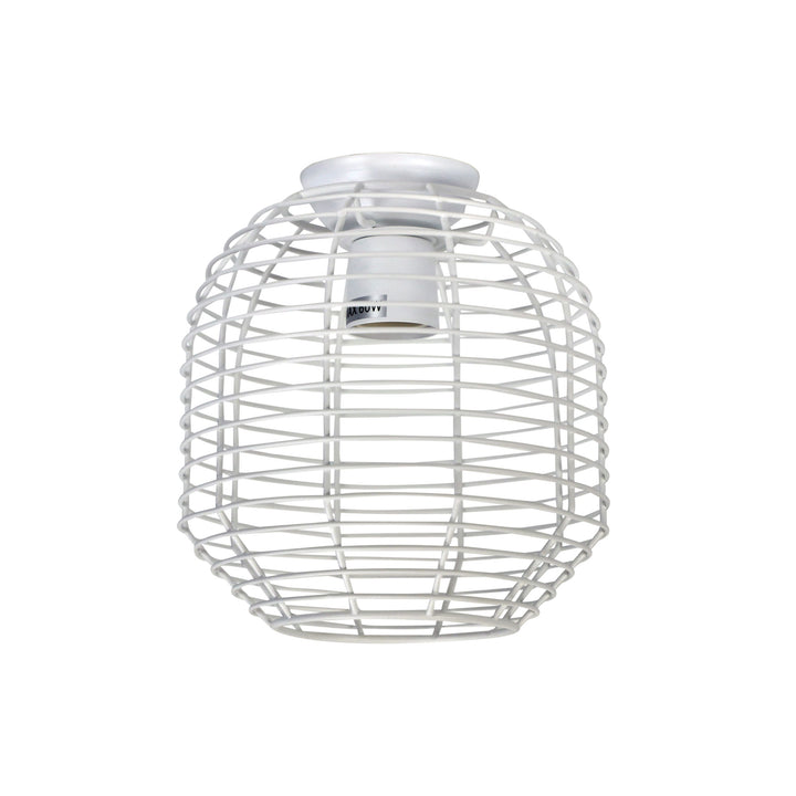 Wire Retro Industrial DIY Shade in White & Black