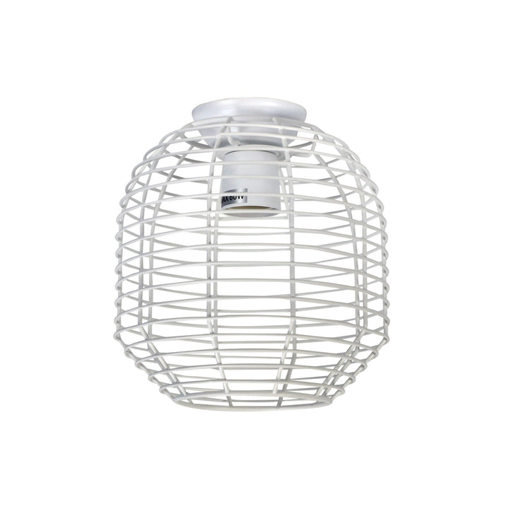 Wire Retro Industrial DIY Shade in White & Black