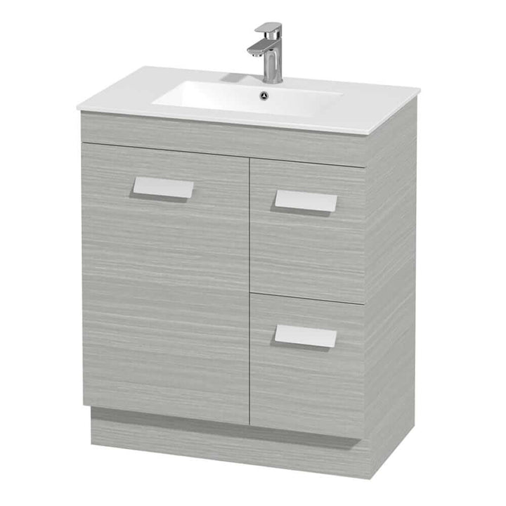 Woodland Vanity Cabinet 75cm PVC Right-hand Drawers