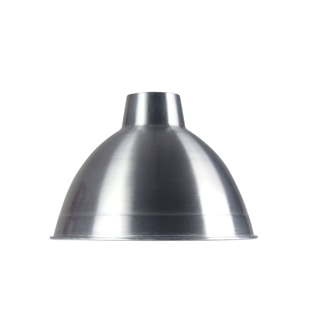 YARD.35 Polished Aluminium Shade | 35cm Industrial Style Metal Shade