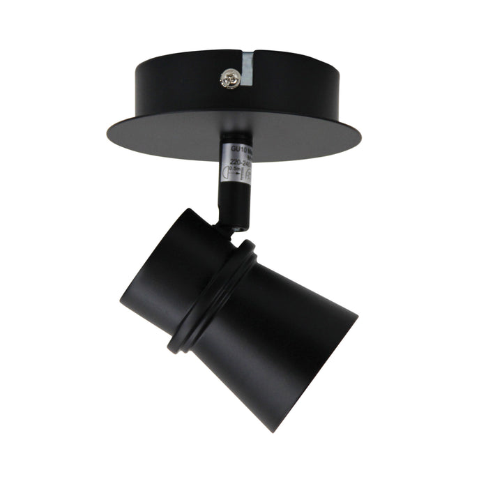 YARRA 1 LIGHT LED Ready Adjustable Spotlight | Black/White