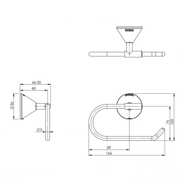 Ivy Toilet Roll Holder