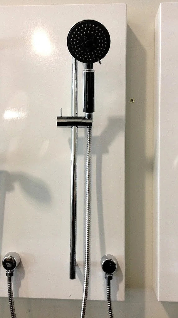 York Rail Shower – Chrome