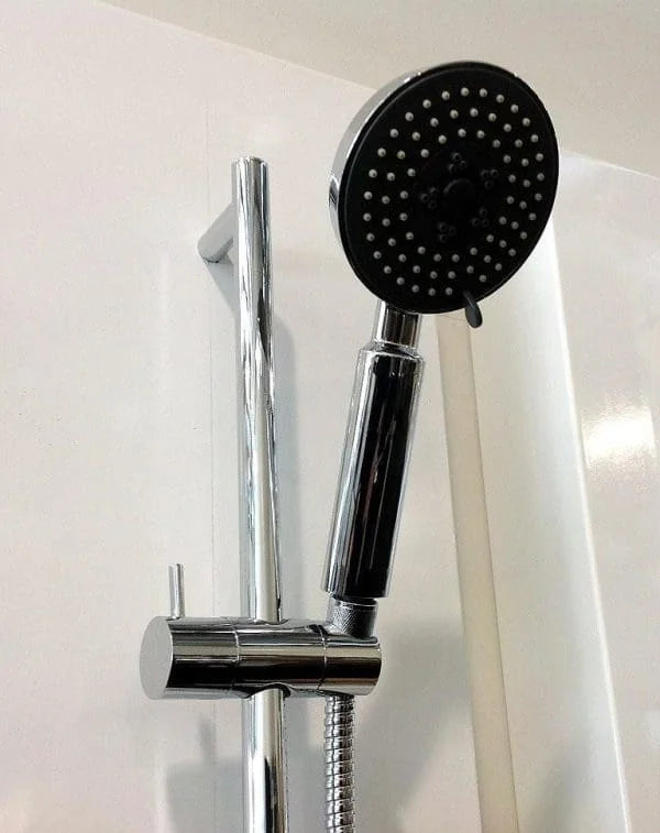 York Rail Shower – Chrome