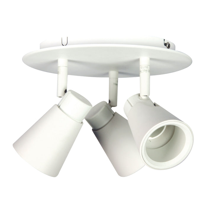 ZOOM 3 LIGHT ROUND GU10 Adjustable Spotlight | LED Ready