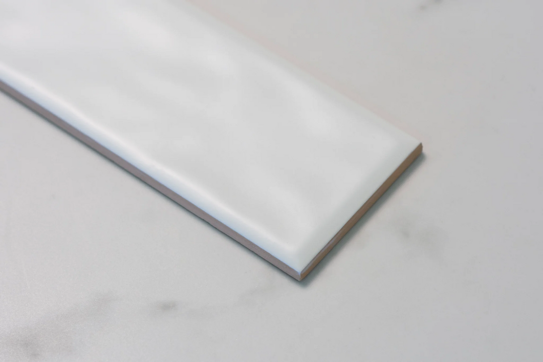 Atlantis White Matt 75x300 – Matt White Ceramic Wall Tiles with a Smooth Satin Finish