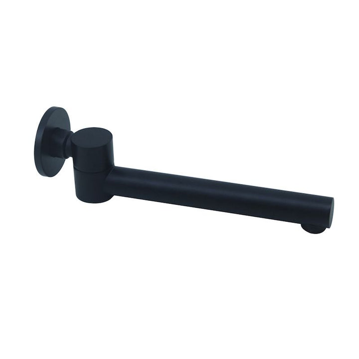 Fiona Black Swivel Bath Spout