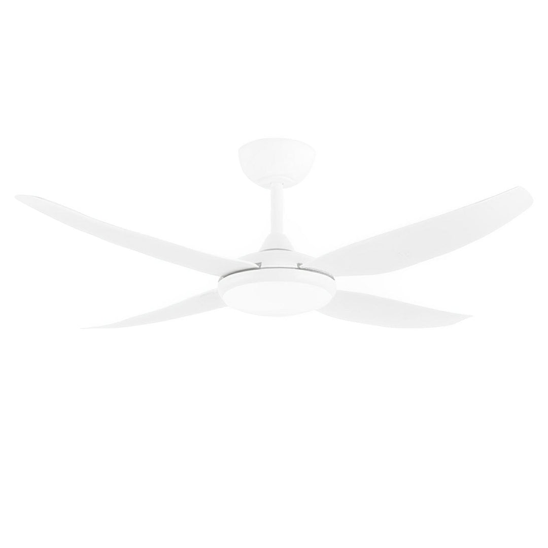 52″ Amari DC Ceiling Fan White, Black with Light 21721/XX Brilliant Lighting