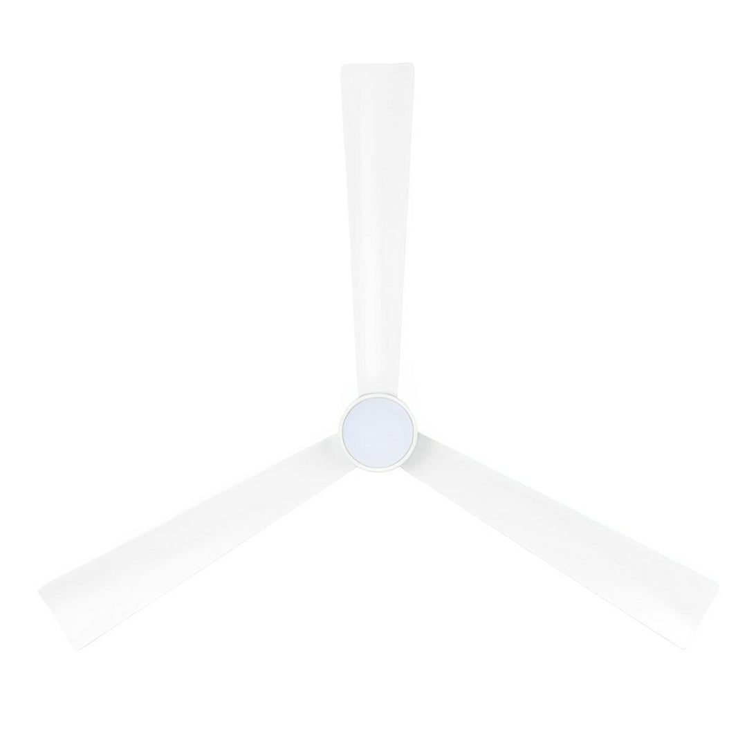 52" Joli DC Ceiling Fan White with Light 22196/05 Brilliant Lighting