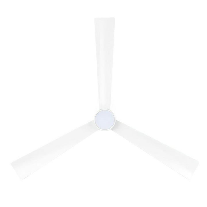 52" Joli DC Ceiling Fan White with Light 22196/05 Brilliant Lighting