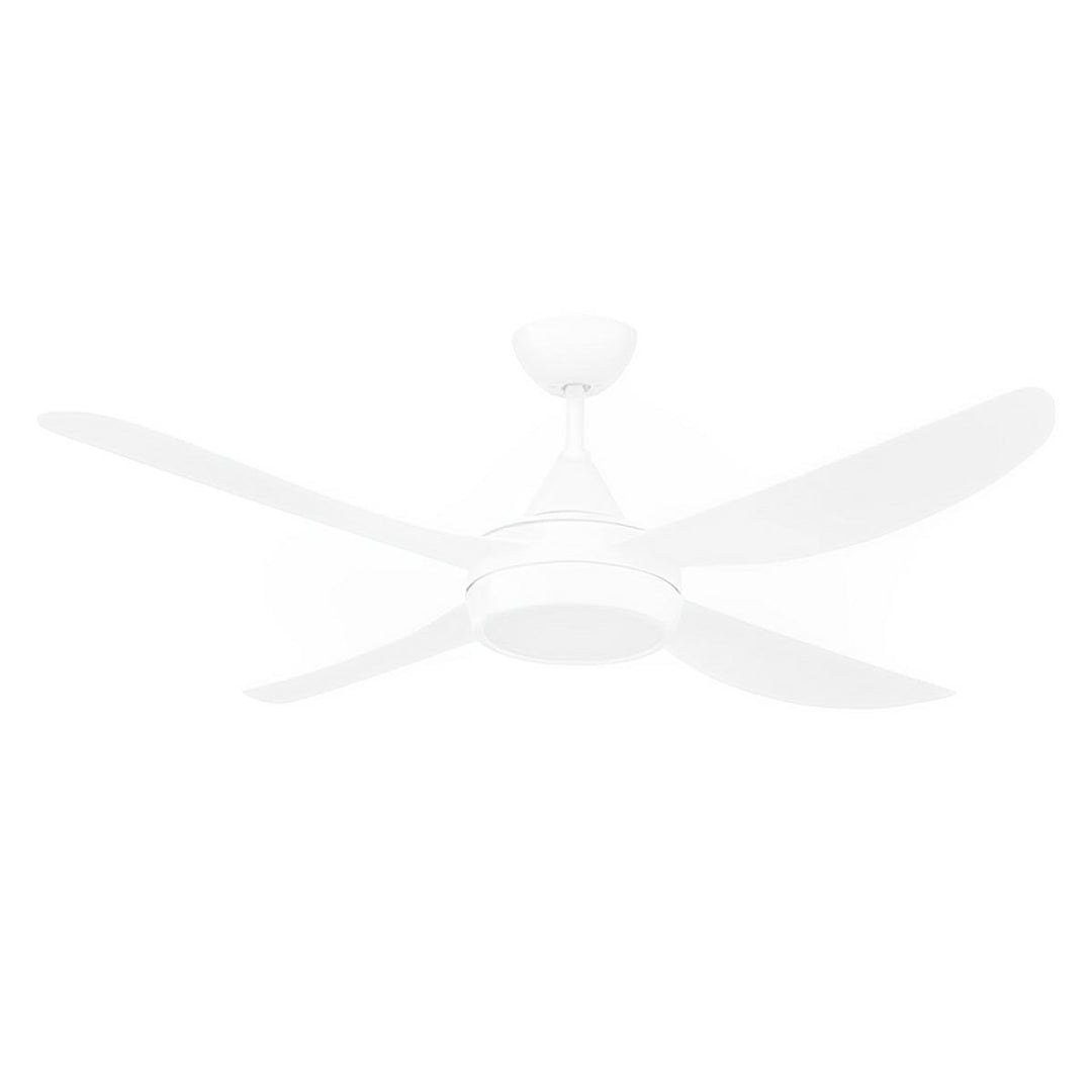 52" Vector-II AC Ceiling Fan White, Black with Light 22293/XX Brilliant Lighting