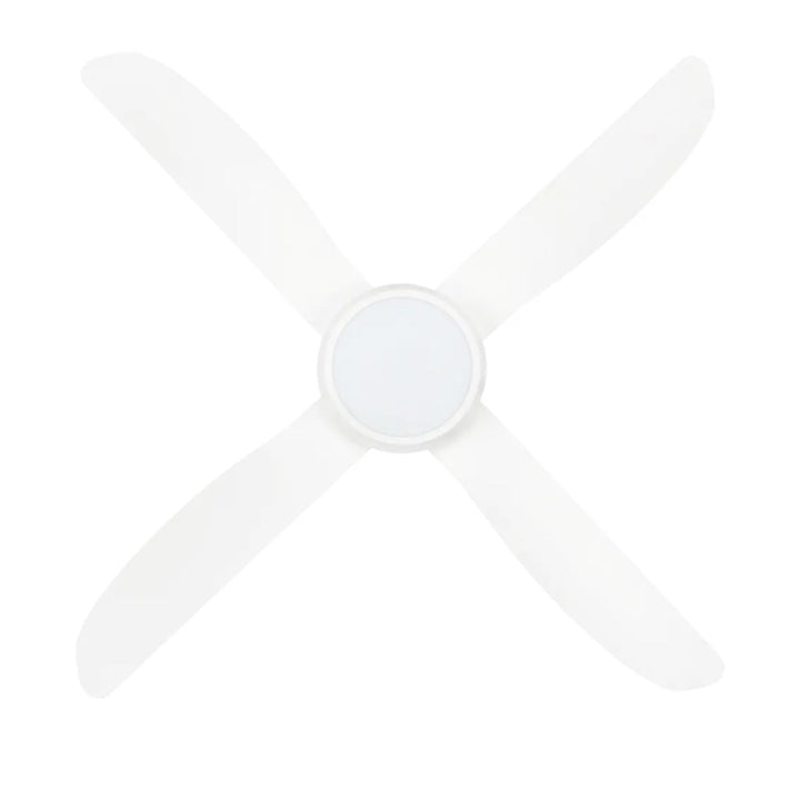 52" Vector-II AC Ceiling Fan White, Black with Light 22293/XX Brilliant Lighting