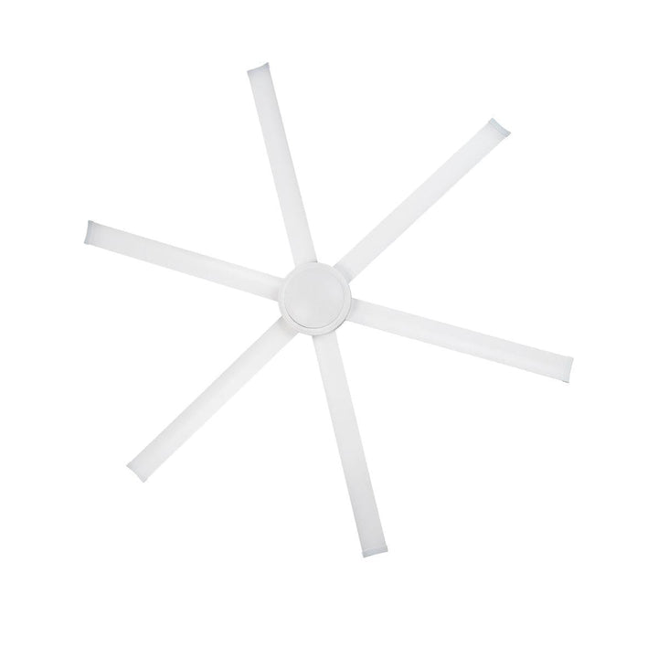 120" Colossus II DC Ceiling Fan in Black, White, Satin Nickel Brilliant Lighting