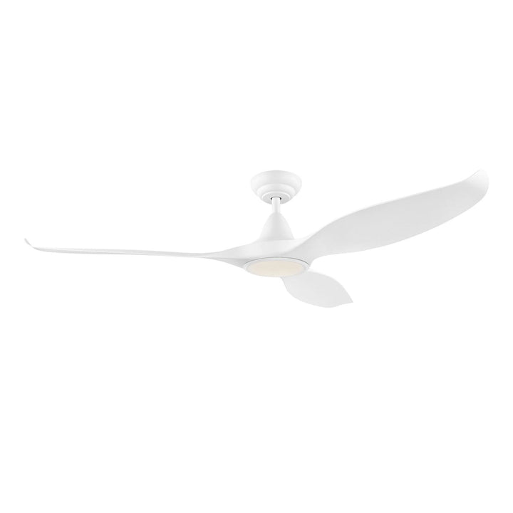 60″ Noosa DC Ceiling Fan Black, White, Titanium with Light 202972, 202973, 204749 Eglo Lighting