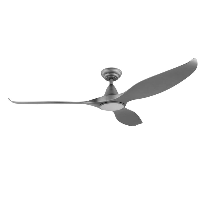 60″ Noosa DC Ceiling Fan Black, White, Titanium with Light 202972, 202973, 204749 Eglo Lighting