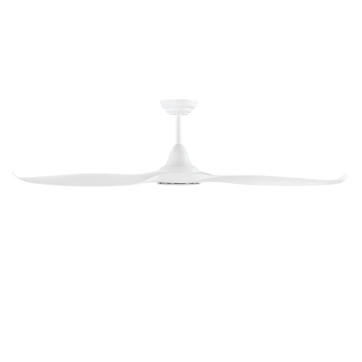 60″ Noosa DC Ceiling Fan Black, White, Titanium with Light 202972, 202973, 204749 Eglo Lighting