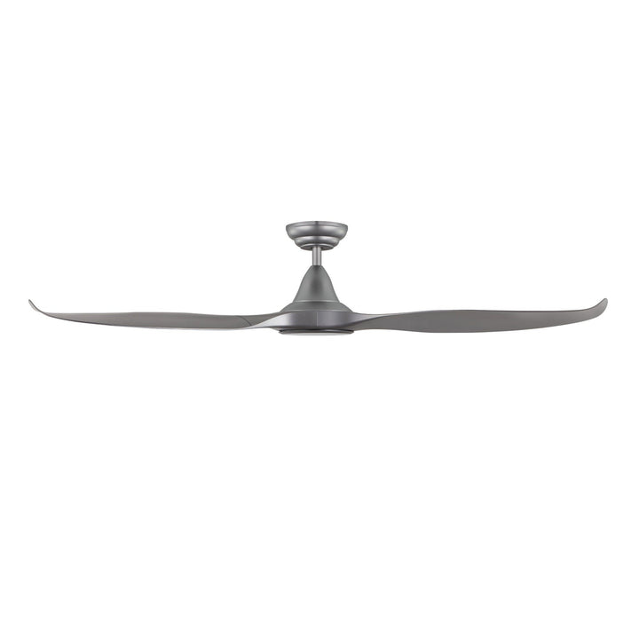 60″ Noosa DC Ceiling Fan Black, White, Titanium with Light 202972, 202973, 204749 Eglo Lighting
