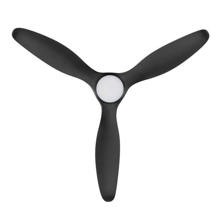 60″ Noosa DC Ceiling Fan Black, White, Titanium with Light 202972, 202973, 204749 Eglo Lighting