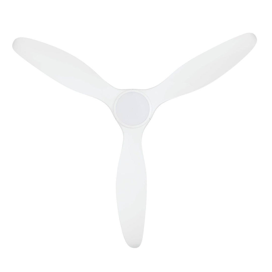 60″ Noosa DC Ceiling Fan Black, White, Titanium with Light 202972, 202973, 204749 Eglo Lighting