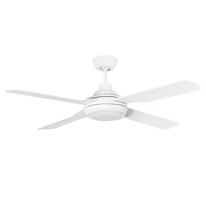 56" Discovery II AC Ceiling Fan Black, White with Light MDF1443 Martec Lighting