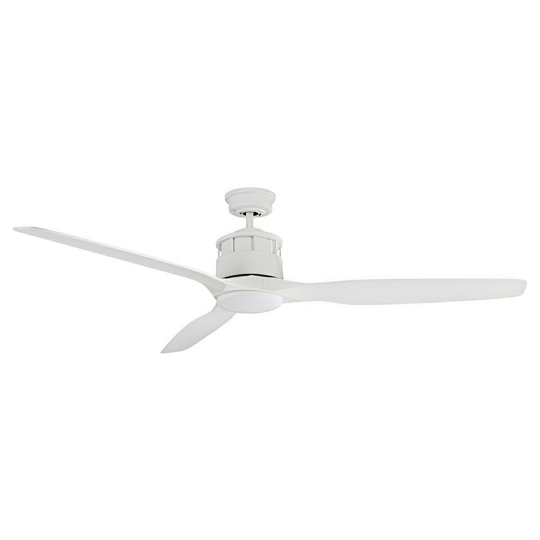 60" Governor AC Ceiling Fan Old Bronze, Titanium, White with Light MGF1533 Martec Lighting
